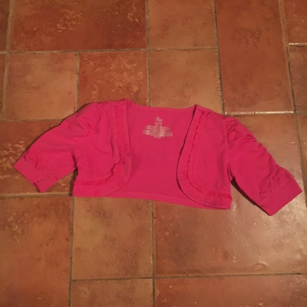 3/4 sleeve bolero.