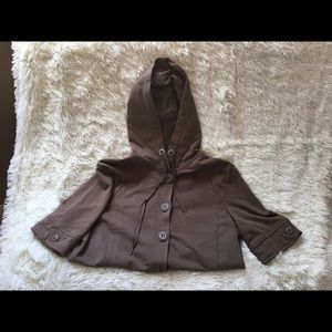 Cecil Elbow Length Hooded Sweater