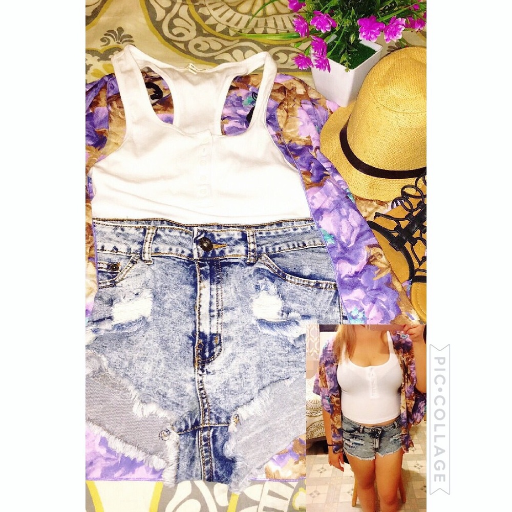 Printed Kimono