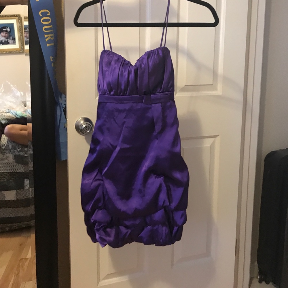 Purple dress