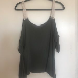 Cold shoulder top