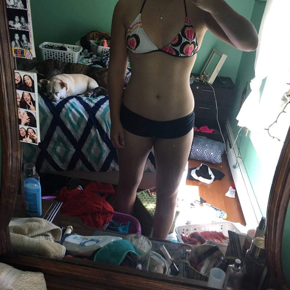 Pink white top negotiable