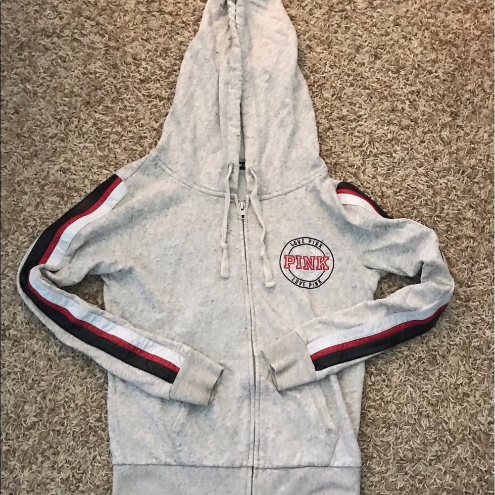 Zip Up PINK sweatshirt