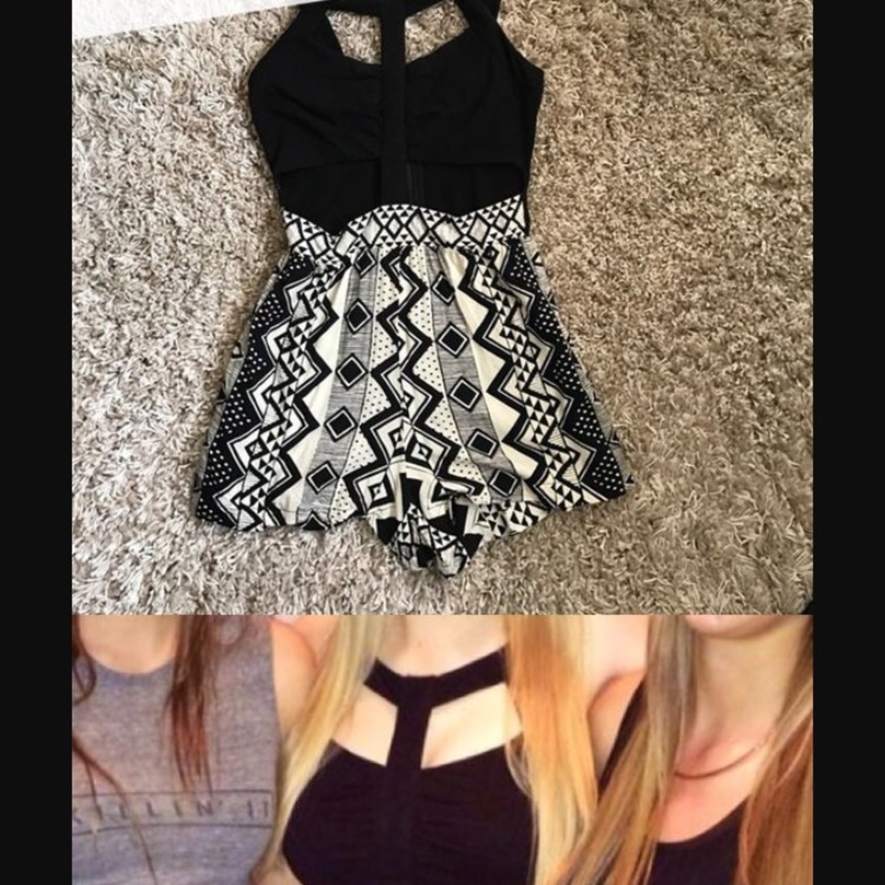 Tribal Cut out romper