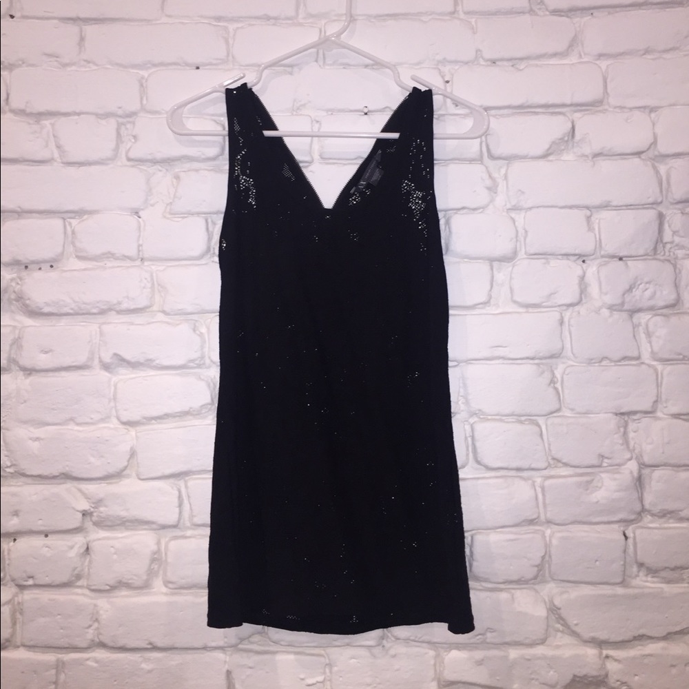 A/X Armani Exchange NWOT black sheer tank size XS - Picture 1 of 7