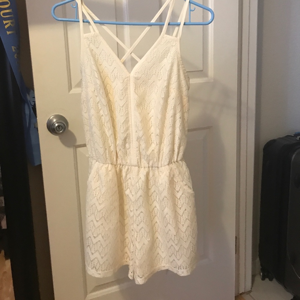 White romper
