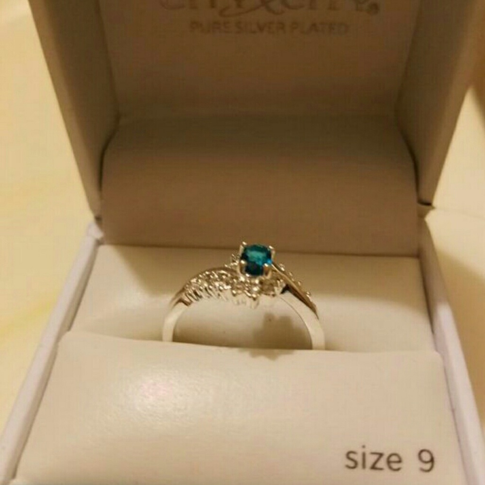 Pure silver ring size 9