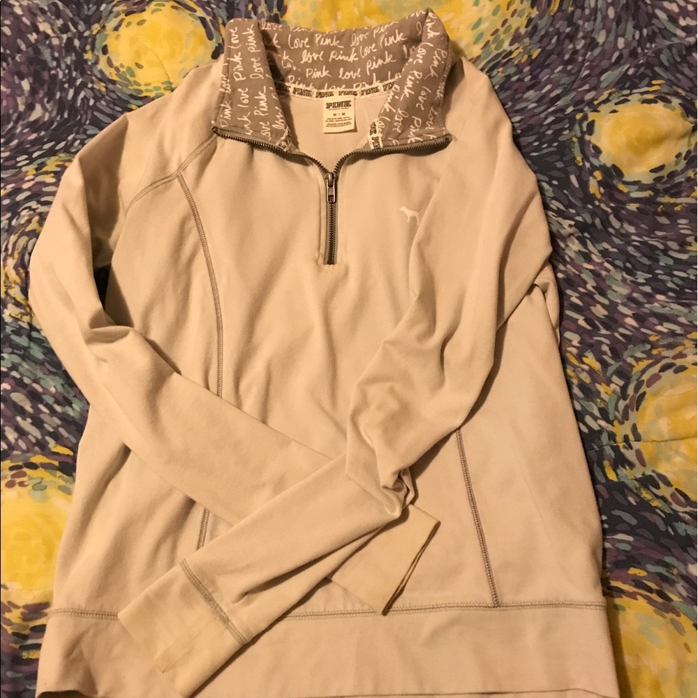 Vs PINK yoga half zip