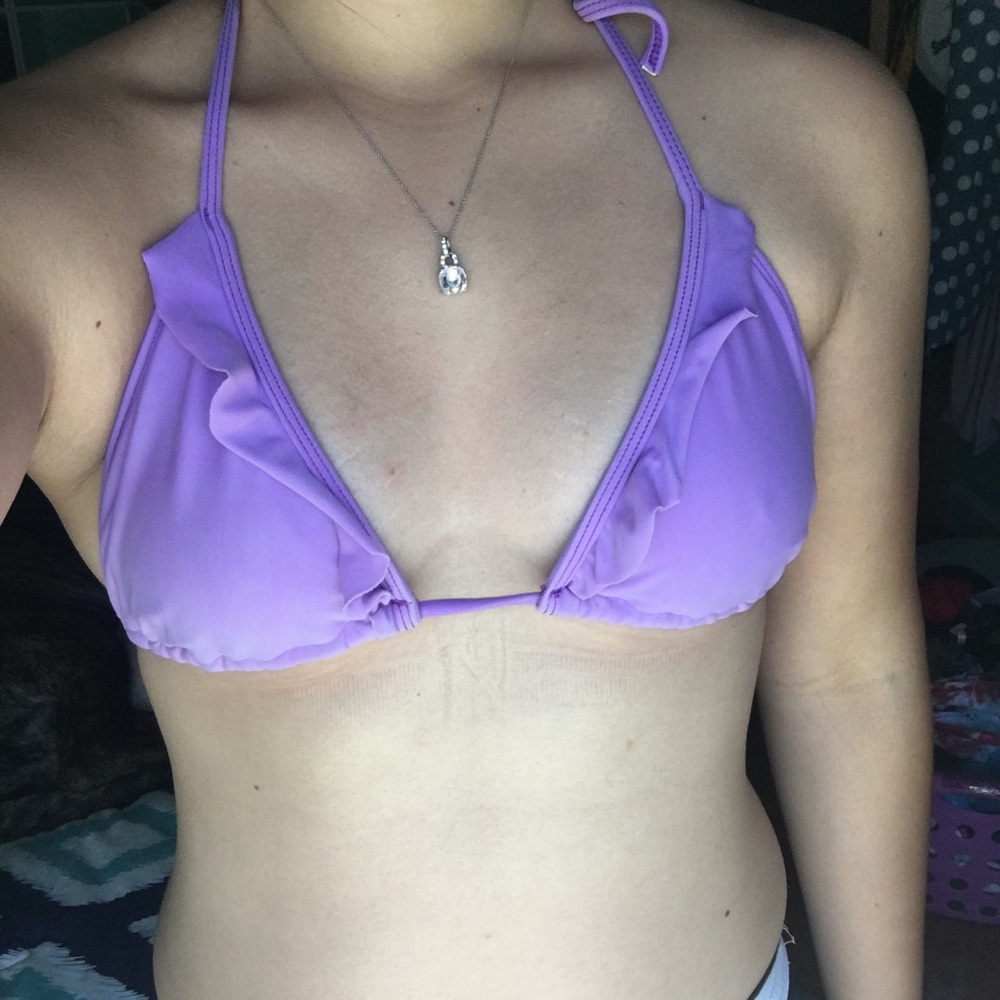 Purple string top - Picture 2 of 2