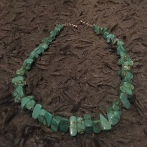 turquoise stone necklace