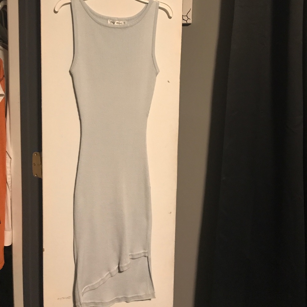 Light blue dress
