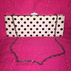 Bakers Polkadot Clutch