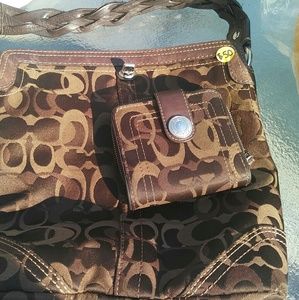 Coach wallet and handbag