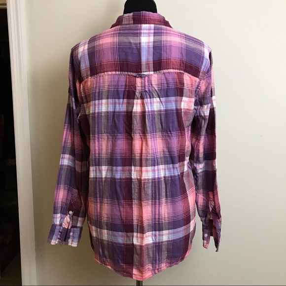 AEO Girlfriend Button Down Shirt - Picture 3 of 7