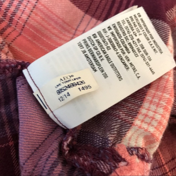 AEO Girlfriend Button Down Shirt - Picture 6 of 7