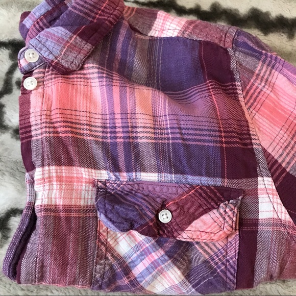 AEO Girlfriend Button Down Shirt - Picture 7 of 7