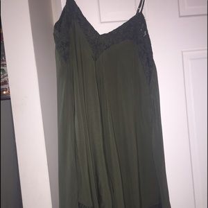 Lace embellished dress