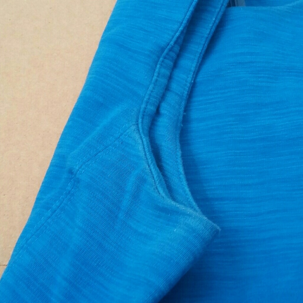 Madewell Afternoon Dress Sleeveless Blue - Picture 7 of 8