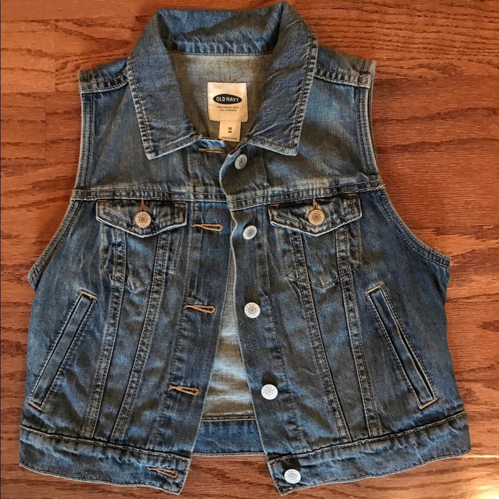 Old Navy Jean vest