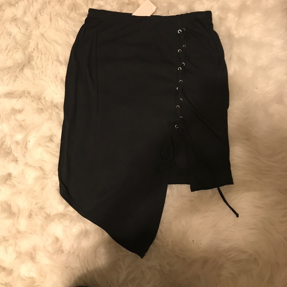 Love Culture Black Aline Skirt