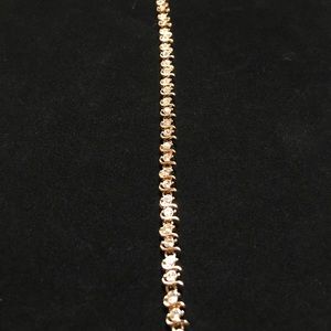 Lovely 7 .5" Tennis Bracelet Excellent Quality