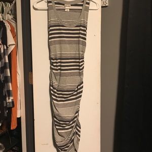 Converse, Grey and white striped dress