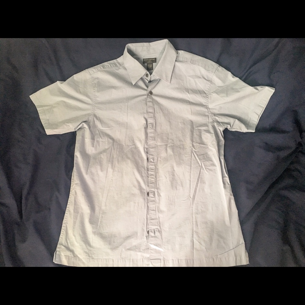 Banana Republic Short Sleeve Button Down