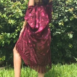 Burgundy Kimono 30 minute sale only!!!