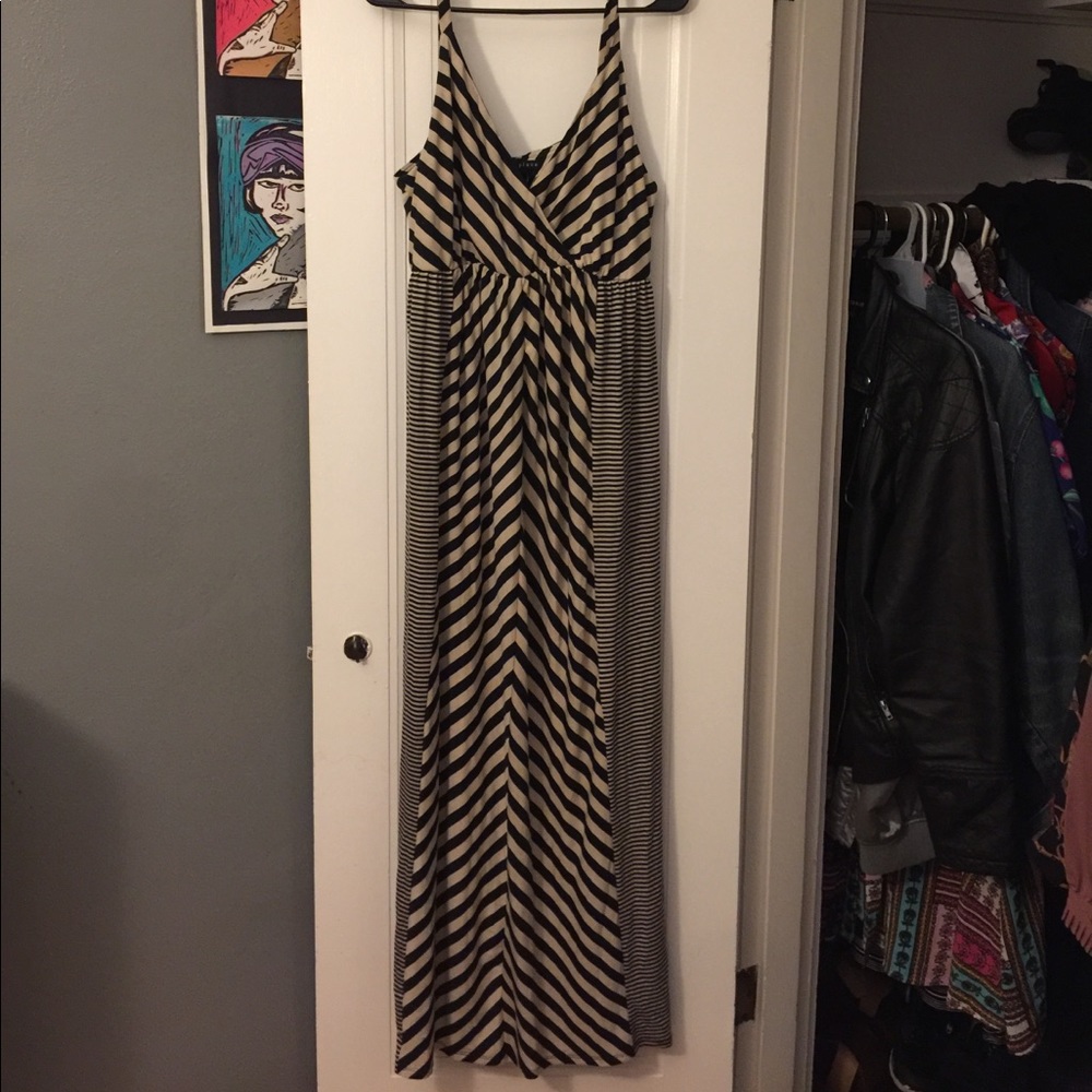Multi Striped Maxi dress