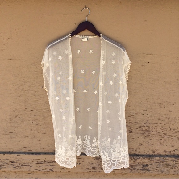 Free People Sweaters - Lace Cover Up