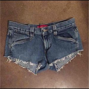 Levi's jean cutoff shorts