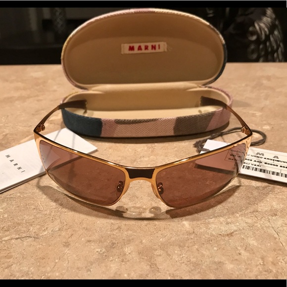 MARNI Occhiali UOMO Argento Sunglasses - Picture 3 of 8