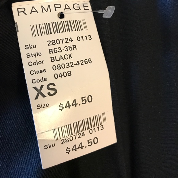 Vintage lip service mini skirt with fake belt - Picture 3 of 4