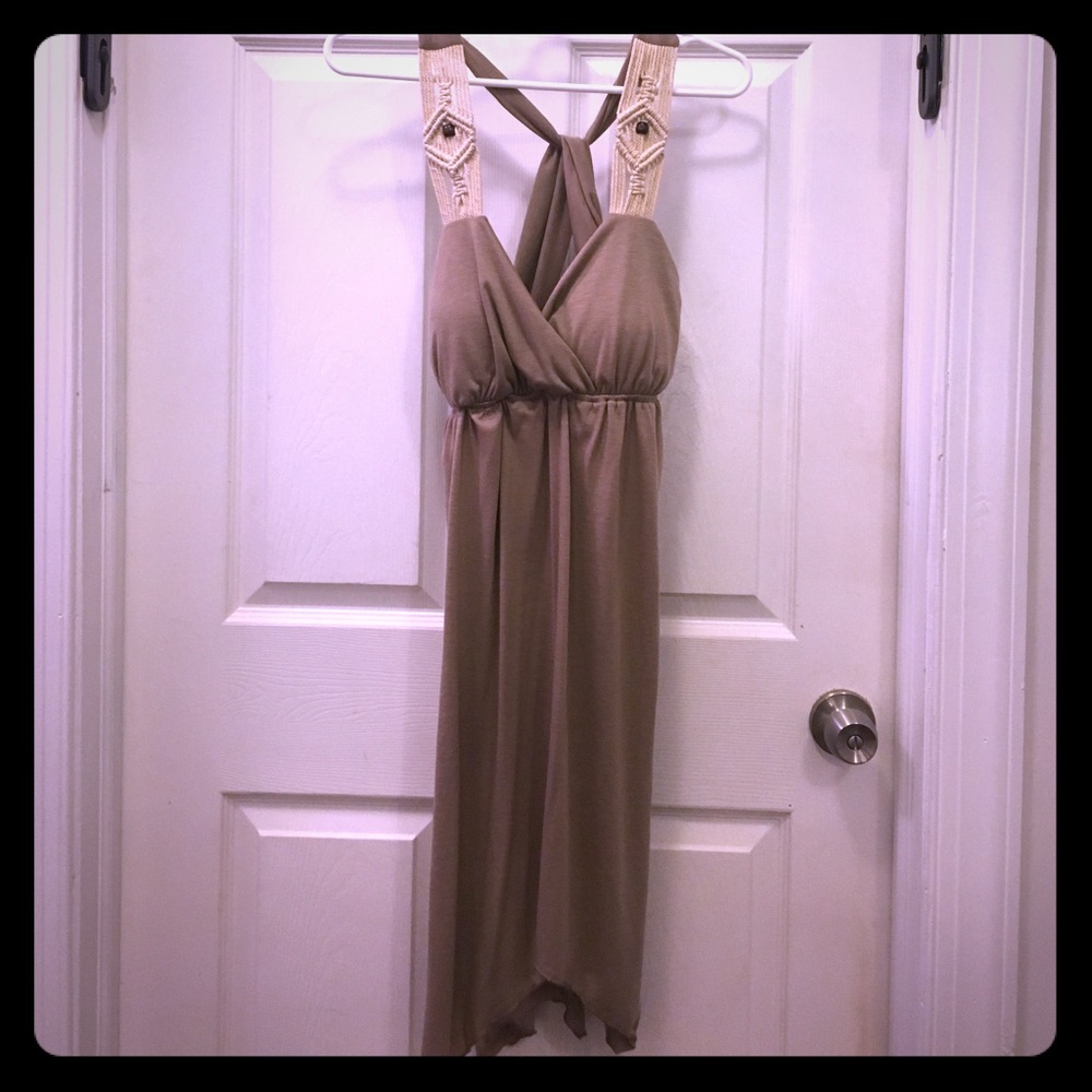 Knee length sun dress