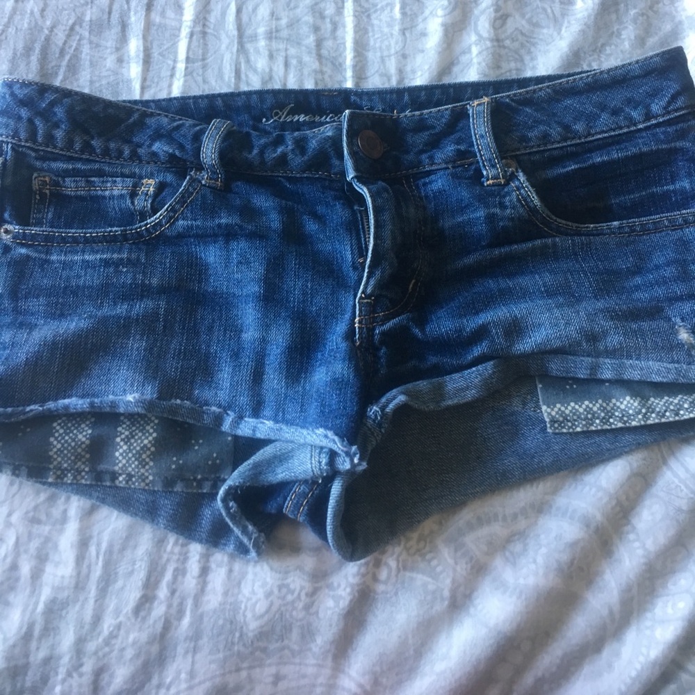 American eagle denim shorts