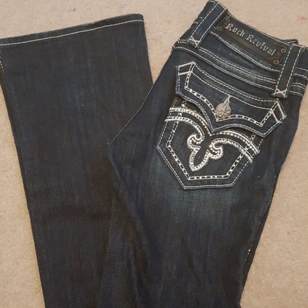 SOLD!  size 25 rock revival jeans