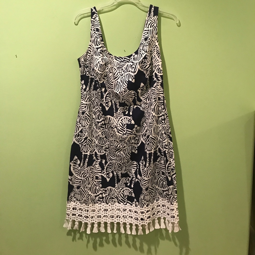 Lilly Pulitzer Zebra Print Dress
