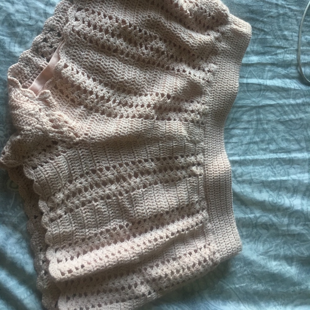 Forever 21 crochet shorts