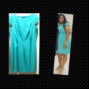 Teal Dress Barn Dress