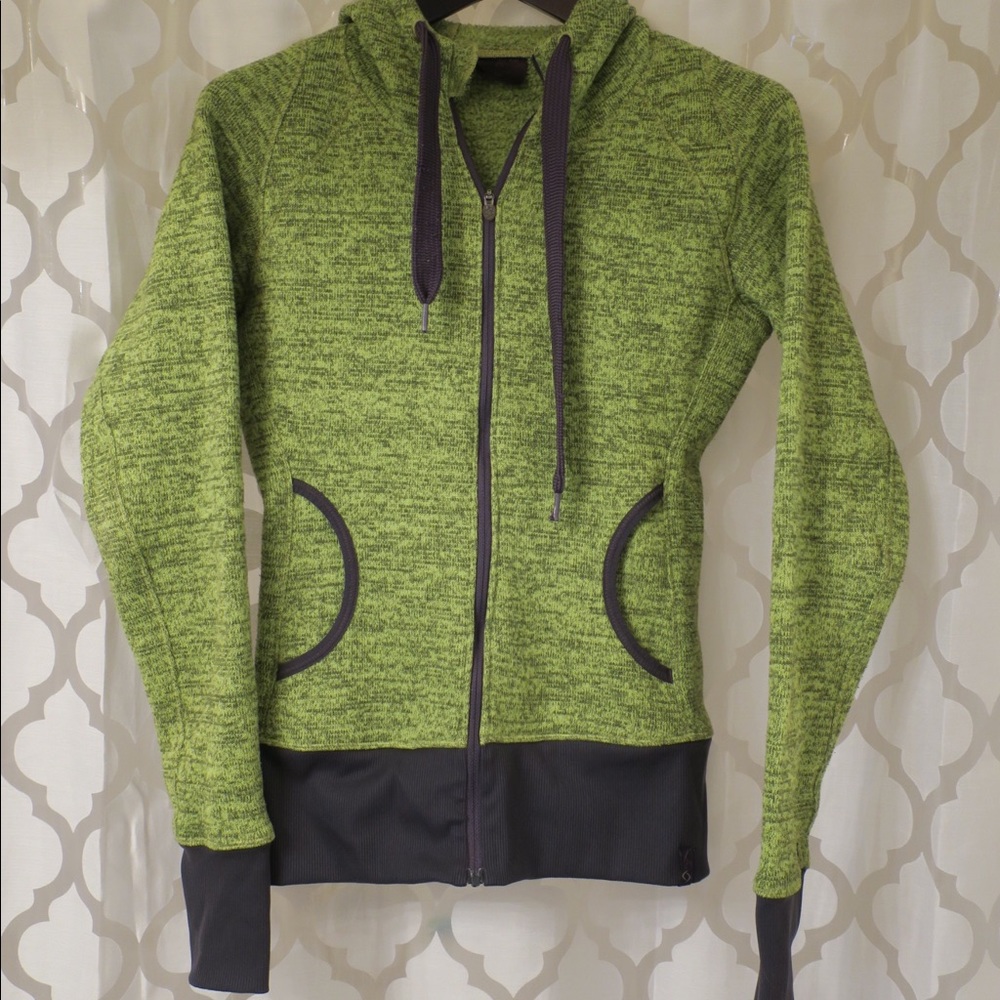 Lime Green Hoodie Jacket