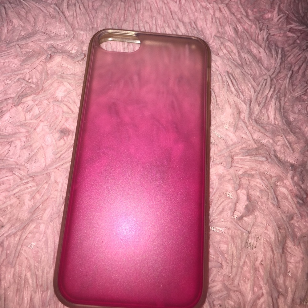 Pink ombré iPhone 5c case