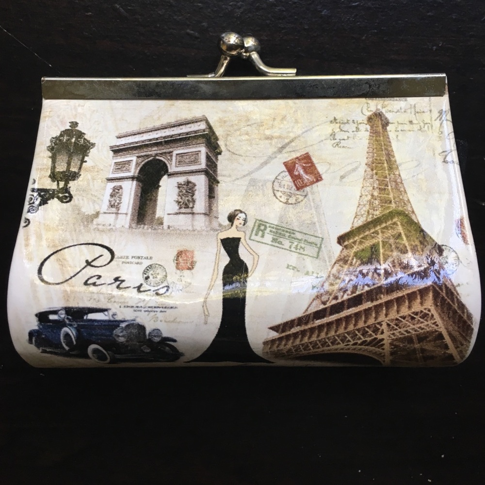 Authentic Paris Coin Purse/Wristlet