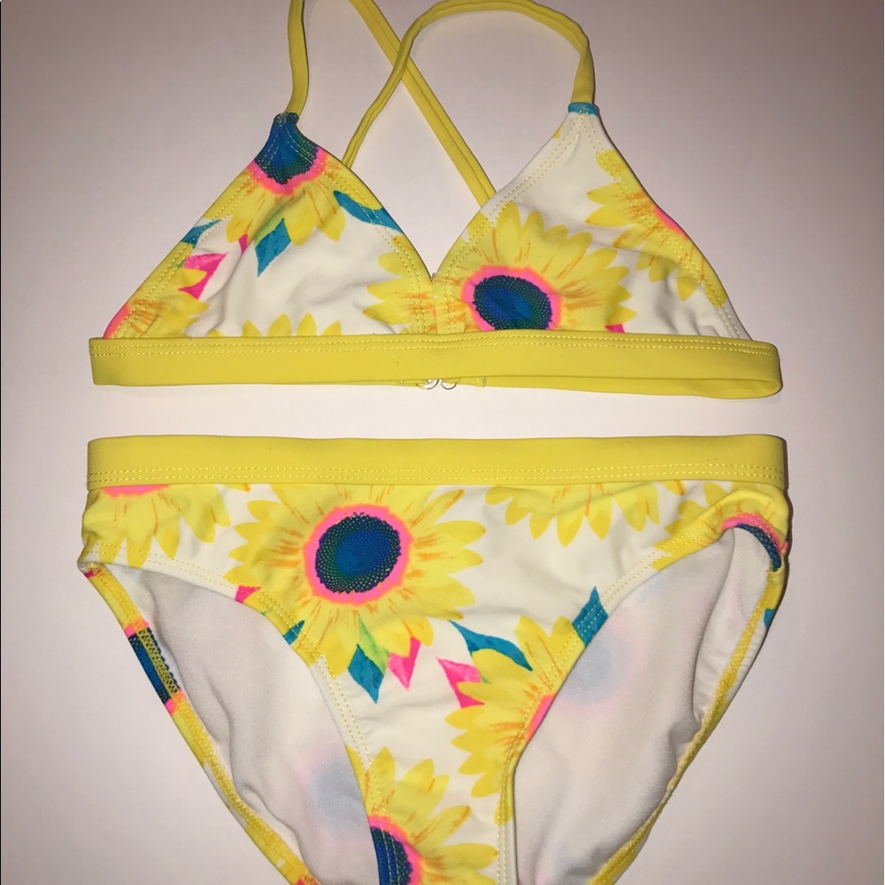 Girls OP Sunflower Swimsuit Size 6