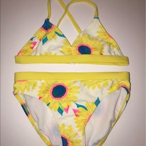 Girls OP Sunflower Swimsuit Size 6