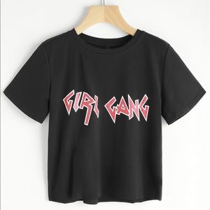 GIRL GANG TEE! 😍❤️