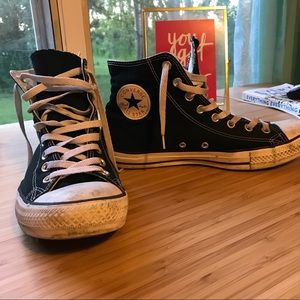 Converse All Stars Black High Tops