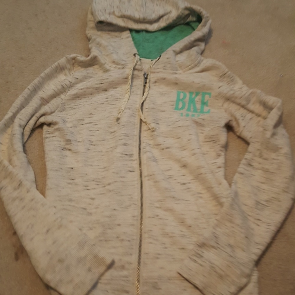 bke zip up hoodie size small