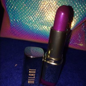 Milani purple lipstick