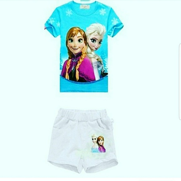 Frozen 2pc Pajama short Set - Picture 1 of 1