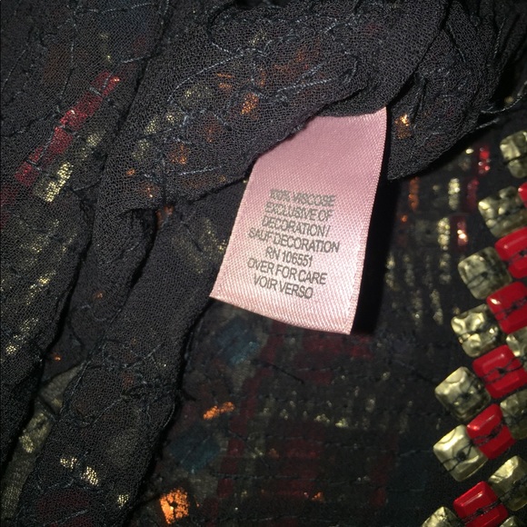 Calypso St. Barth Sequin Elephant Tee holiday top - Picture 5 of 6